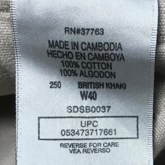 men tan shorts size waist 40 - Picture 3 of 3